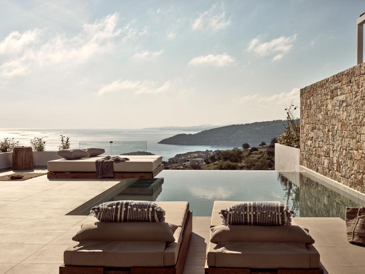 The Sall Suites Complex A - Iconic Sea Views, By Zantewize Agios Nikolaos  Luaran gambar